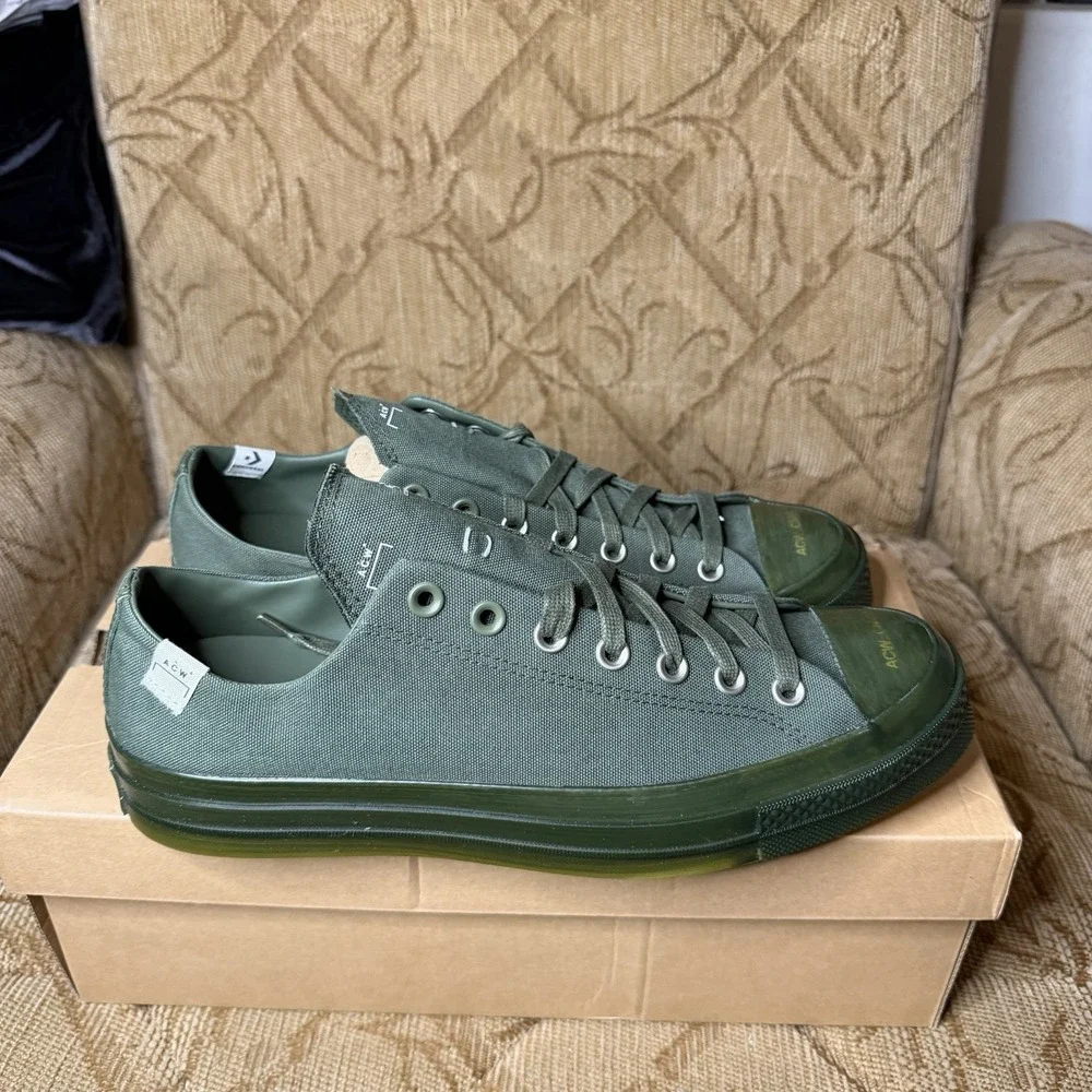 Converse x A-Cold-Wall ACW Chuck 70 OX Low Pine Green A06688C Men's Shoe 10.5 - Picture 3 of 7